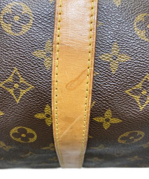 LOUIS VUITTON（ルイ ヴィトン）LOUIS VUITTON (ルイ ヴィトン) キーポル55 モノグラム ボストンバッグ ブラウンの古着・服飾アイテム