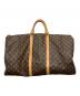 LOUIS VUITTON (ルイ ヴィトン) キーポル55 モノグラム ボストンバッグ ブラウン：60000円