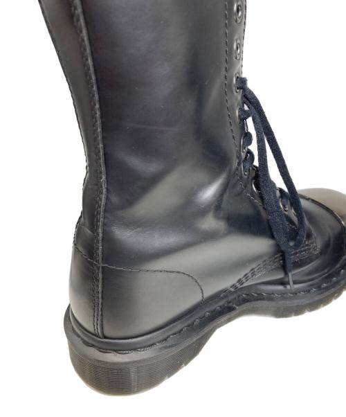 Dr.Martens（ドクターマーチン）Dr.Martens (ドクターマーチン) 10ホールブーツ　GRASP ブラック サイズ:UK 5の古着・服飾アイテム