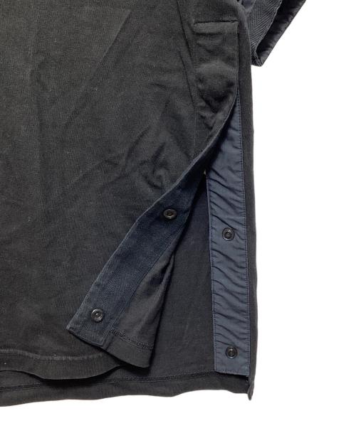sacai（サカイ）sacai (サカイ) 切替カットソー ブラック サイズ:3の古着・服飾アイテム