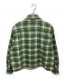 namelessness (ー) CHECK BLOUSON グリーン サイズ:2：14000円