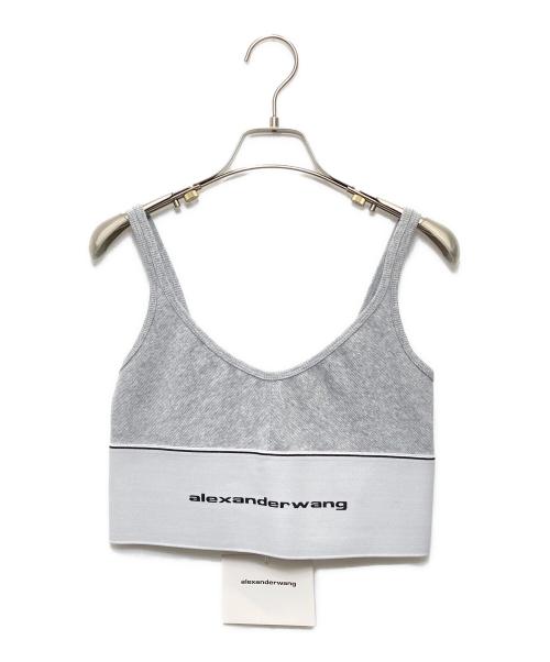 ALEXANDER WANG（アレキサンダー・ワン）ALEXANDER WANG (アレキサンダー・ワン) タンクトップ グレー サイズ:Sの古着・服飾アイテム