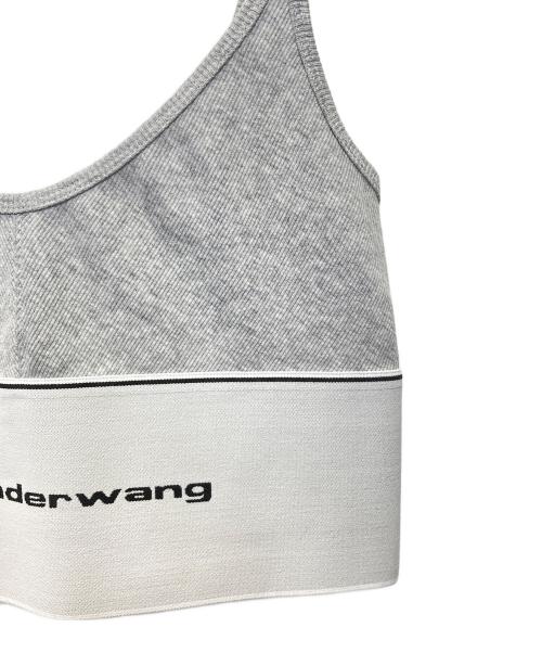 ALEXANDER WANG（アレキサンダー・ワン）ALEXANDER WANG (アレキサンダー・ワン) タンクトップ グレー サイズ:Sの古着・服飾アイテム