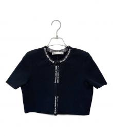 ALEXANDER WANG（アレキサンダー・ワン）の古着「カーディガン」｜ブラック