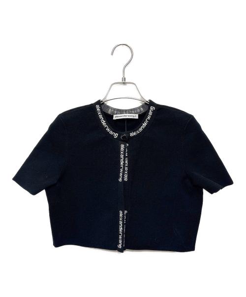 ALEXANDER WANG（アレキサンダー・ワン）ALEXANDER WANG (アレキサンダー・ワン) カーディガン ブラック サイズ:Sの古着・服飾アイテム