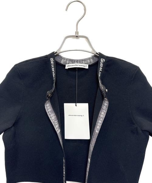 ALEXANDER WANG（アレキサンダー・ワン）ALEXANDER WANG (アレキサンダー・ワン) カーディガン ブラック サイズ:Sの古着・服飾アイテム