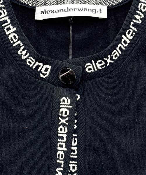 ALEXANDER WANG（アレキサンダー・ワン）ALEXANDER WANG (アレキサンダー・ワン) カーディガン ブラック サイズ:Sの古着・服飾アイテム