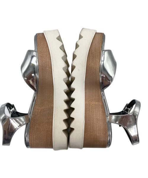 STELLA McCARTNEY（ステラマッカートニー）STELLA McCARTNEY (ステラマッカートニー) サンダル グレー サイズ:36 1/2の古着・服飾アイテム