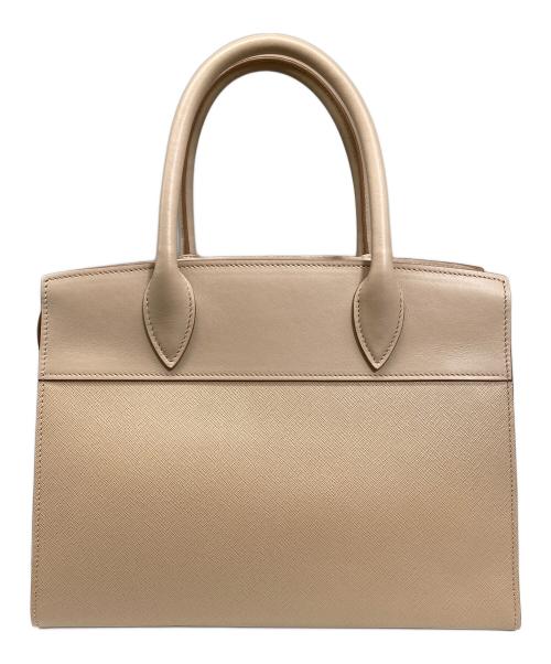 PRADA（プラダ）PRADA (プラダ) エスプラナード2WAYショルダーバッグ ベージュの古着・服飾アイテム