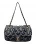 CHANEL（シャネル）の古着「パリビザンス キルティング チェーンショルダー ショルダーバッグ」｜グレー