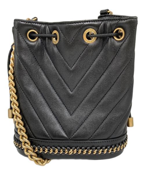 CHANEL（シャネル）CHANEL (シャネル) シェブロン Vステッチココマークチェーン巾着バッグの古着・服飾アイテム