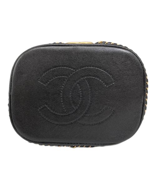CHANEL（シャネル）CHANEL (シャネル) シェブロン Vステッチココマークチェーン巾着バッグの古着・服飾アイテム