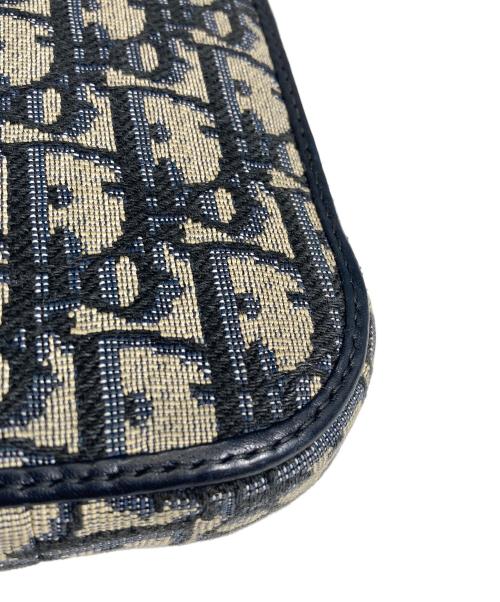Christian Dior（クリスチャン ディオール）Christian Dior (クリスチャン ディオール) 30MONTAIGNEフォンホルダー ネイビーの古着・服飾アイテム