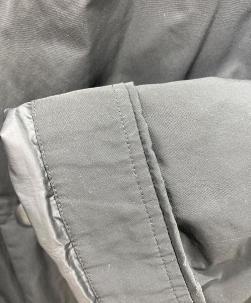 MACPHEE（マカフィー）MACPHEE (マカフィー) ポリエステルコットンダウン ノーカラーコート ブラック サイズ:Sの古着・服飾アイテム