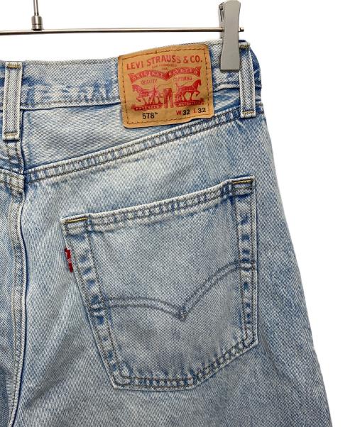 LEVI'S（リーバイス）LEVI'S (リーバイス) 578 バギージーンズ スカイブルー サイズ:W32 L32の古着・服飾アイテム