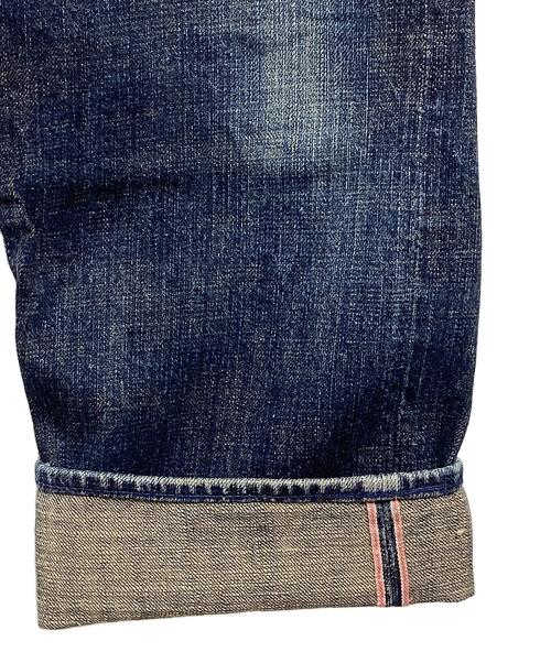 YAMANE（ヤマネ）YAMANE (ヤマネ) ブッシュデニムパンツ インディゴ サイズ:27×34の古着・服飾アイテム