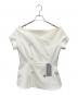 sheller（シェリエ）の古着「Off Shoulder Jacket Tops」｜ホワイト
