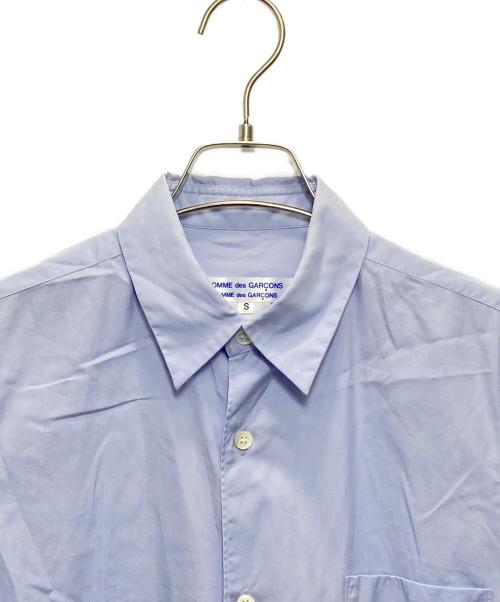 COMME des GARCONS COMME des GARCONS（コムデギャルソン コムデギャルソン）COMME des GARCONS COMME des GARCONS (コムデギャルソン コムデギャルソン) シャツ スカイブルー サイズ:Sの古着・服飾アイテム