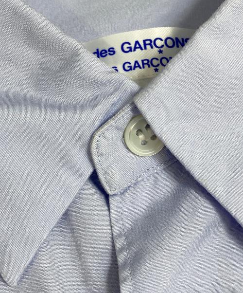 COMME des GARCONS COMME des GARCONS（コムデギャルソン コムデギャルソン）COMME des GARCONS COMME des GARCONS (コムデギャルソン コムデギャルソン) シャツ スカイブルー サイズ:Sの古着・服飾アイテム