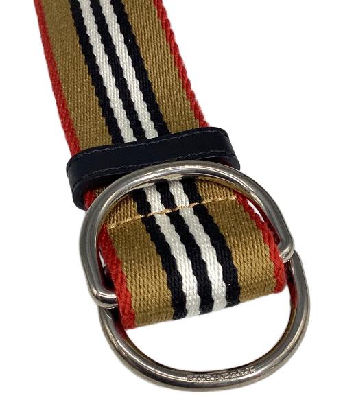 BURBERRY LONDON（バーバリーロンドン）BURBERRY LONDON (バーバリーロンドン) ダブルDリングベルト ベージュ サイズ:Mの古着・服飾アイテム
