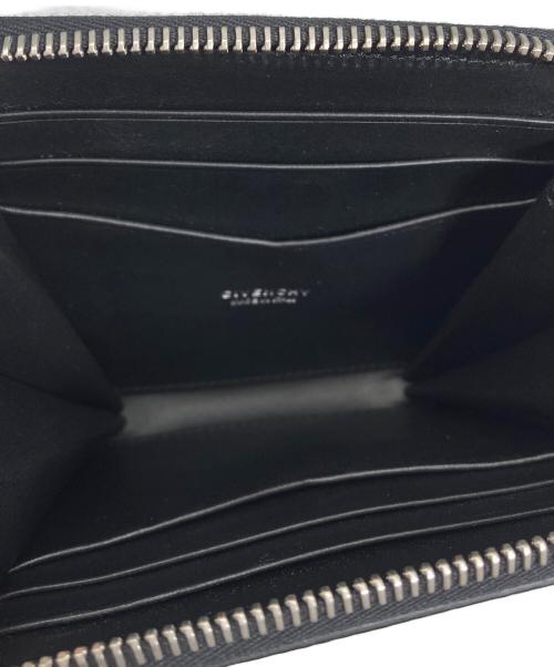GIVENCHY（ジバンシィ）GIVENCHY (ジバンシィ) ショルダーストラップ付きウォレット ブラックの古着・服飾アイテム