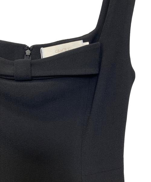 GRACE U（グレースユー）grace u (グレースユー) ワンピース ブラック サイズ:Sの古着・服飾アイテム