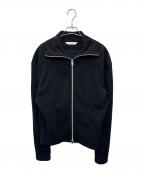 beautiful peopleビューティフルピープル）の古着「double-front ELS surf cotton cardigan」｜ブラック