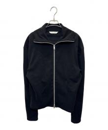 beautiful people（ビューティフルピープル）の古着「double-front ELS surf cotton cardigan」｜ブラック