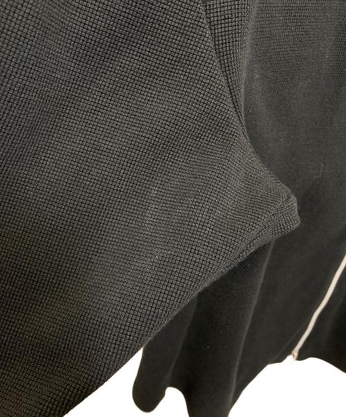 beautiful people（ビューティフルピープル）beautiful people (ビューティフルピープル) double-front ELS surf cotton cardigan ブラック サイズ:40の古着・服飾アイテム