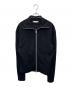 beautiful people（ビューティフルピープル）の古着「double-front ELS surf cotton cardigan」｜ブラック