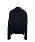 beautiful people (ビューティフルピープル) double-front ELS surf cotton cardigan ブラック サイズ:40：13000円
