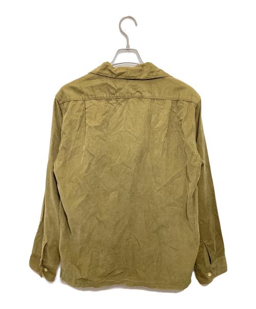 FULLCOUNT（フルカウント）FULLCOUNT (フルカウント) CORDUROY OPEN COLLAR SHIRTS ベージュ サイズ:40の古着・服飾アイテム