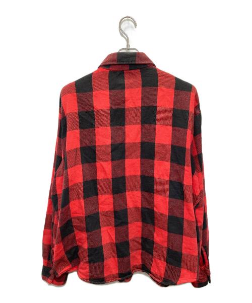 BIG MIKE（ビックマイク）BIG MIKE (ビックマイク) チェックシャツ レッド サイズ:XLの古着・服飾アイテム