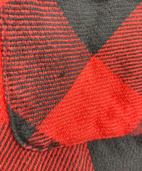 BIG MIKE（ビックマイク）BIG MIKE (ビックマイク) チェックシャツ レッド サイズ:XLの古着・服飾アイテム