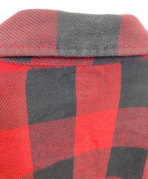BIG MIKE（ビックマイク）BIG MIKE (ビックマイク) チェックシャツ レッド サイズ:XLの古着・服飾アイテム