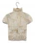 me ISSEY MIYAKE (ミーイッセイ ミヤケ) プリーツブラウス ベージュ サイズ:表記なし：13000円