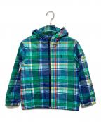POLO RALPH LAURENポロ・ラルフローレン）の古着「P-Layer 1 Water-Repellent Hooded Jacket」｜グリーン×ネイビー