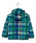 POLO RALPH LAUREN (ポロ・ラルフローレン) P-Layer 1 Water-Repellent Hooded Jacket グリーン×ネイビー サイズ:S(8) 140 未使用品：8000円