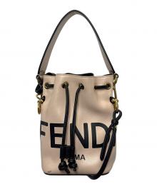 FENDI（フェンディ）の古着「巾着ショルダーバッグ　モントレゾール」｜ピンク