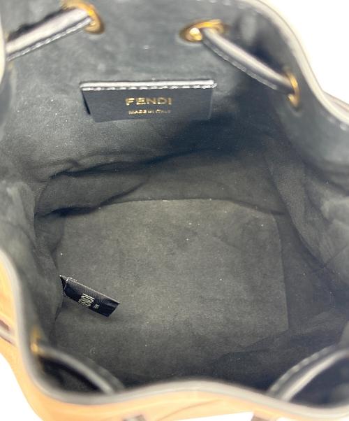 FENDI（フェンディ）FENDI (フェンディ) 巾着ショルダーバッグ　モントレゾール ピンクの古着・服飾アイテム