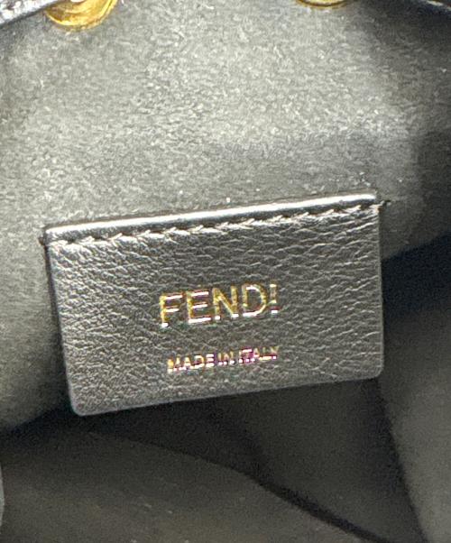 FENDI（フェンディ）FENDI (フェンディ) 巾着ショルダーバッグ　モントレゾール ピンクの古着・服飾アイテム