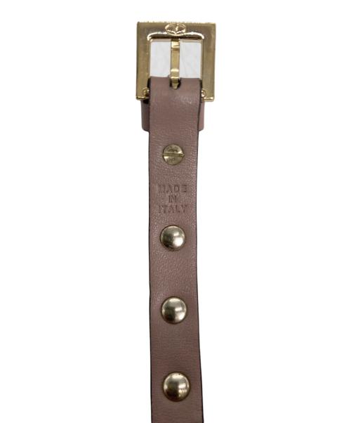VALENTINO（ヴァレンティノ）VALENTINO (ヴァレンティノ) スタッズブレスレット ピンクの古着・服飾アイテム