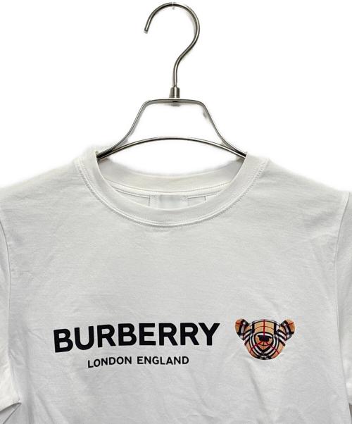 BURBERRY（バーバリー）BURBERRY (バーバリー) Tシャツ ホワイト サイズ:12Y 152cmの古着・服飾アイテム