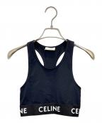 CELINEセリーヌ）の古着「テクニカルジャージーチューブトップ」｜ブラック