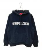 SUPREMEシュプリーム）の古着「Lace Hooded Sweatshirt」｜ブラック