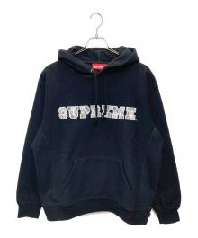 SUPREME（シュプリーム）の古着「Lace Hooded Sweatshirt」｜ブラック