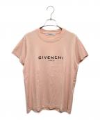 GIVENCHYジバンシィ）の古着「ロゴTシャツ」｜ピンク