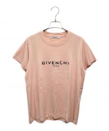 GIVENCHY（ジバンシィ）の古着「ロゴTシャツ」｜ピンク