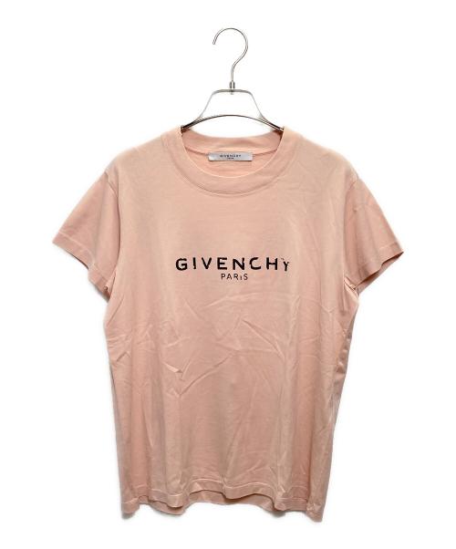 GIVENCHY（ジバンシィ）GIVENCHY (ジバンシィ) ロゴTシャツ ピンク サイズ:Mの古着・服飾アイテム