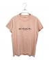 GIVENCHY（ジバンシィ）の古着「ロゴTシャツ」｜ピンク